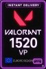 Valorant Points - 1520 VP (EU Server)