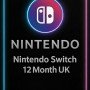 Nintendo Switch 12 Month UK