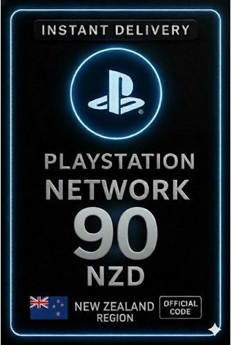 PSN Card New Zealand - 90 NZD
