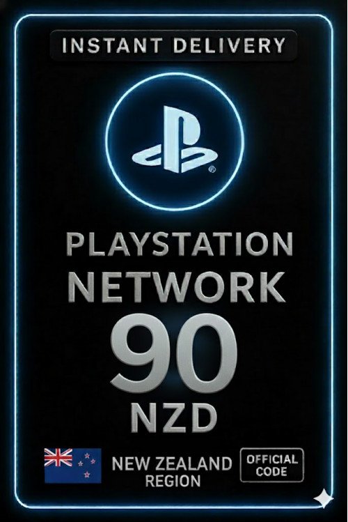 PSN Card New Zealand - 90 NZD