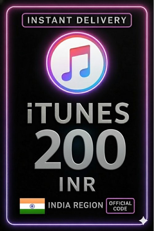 iTunes Gift Card India - 200 INR