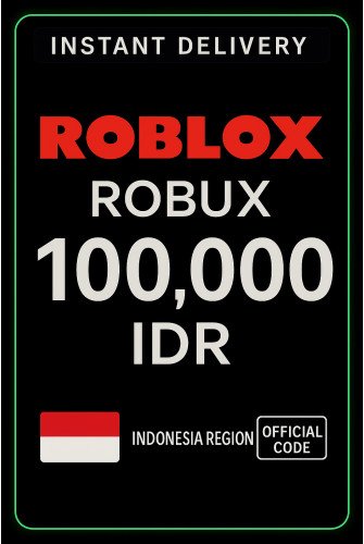Roblox 100.000 IDR Game Card (ID)