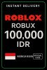Roblox 100.000 IDR Game Card (ID)