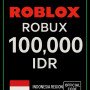 Roblox 100.000 IDR Game Card (ID)
