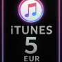 iTunes Gift Card 5 EUR BE
