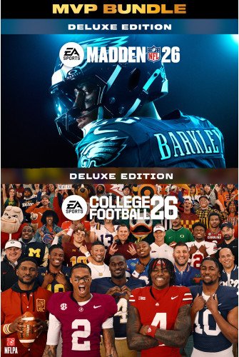 EA SPORTS™ MVP Bundle (Madden NFL 26 Deluxe Edition & College Football 26 Deluxe Edition) (Xbox Game