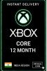 Xbox Game Pass Core - 12 Month (India)