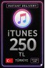 iTunes Hediye Kartı 250 TL Bakiye