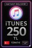 iTunes Hediye Kartı 250 TL Bakiye