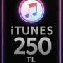 iTunes Hediye Kartı 250 TL Bakiye