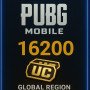 PUBG Mobile - 16200 UC