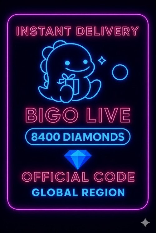 Bigo Live - 8400 Diamonds (Global)