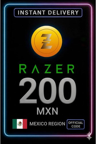 Razer Gold Mexico 200 MXN