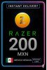 Razer Gold Mexico 200 MXN