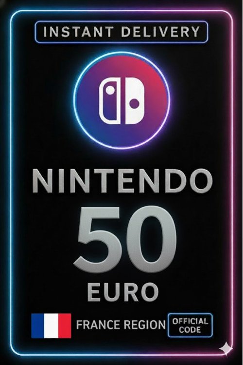 Nintendo eShop Card - 50€ (France)