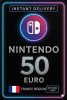 Nintendo eShop Card - 50€ (France)