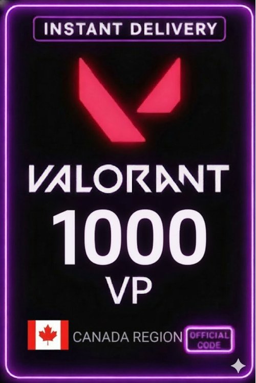 Valorant Points - 1000 VP (Canada)