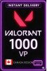 Valorant Points - 1000 VP (Canada)