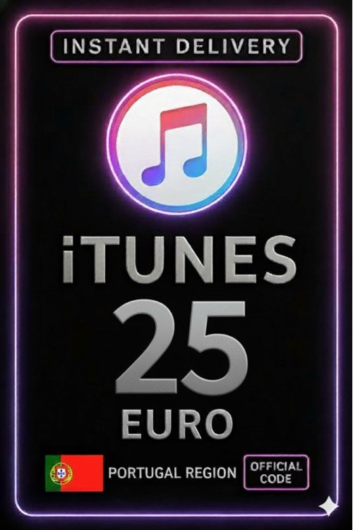 iTunes Gift Card 25 EUR PT