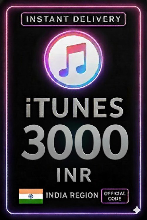 iTunes Gift Card India - 3000 INR