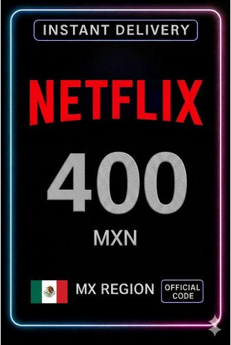 Netflix Gift Card 400 MXN