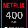 Netflix Gift Card 400 MXN