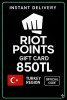 Riot Points 850 TL - (Türkiye)