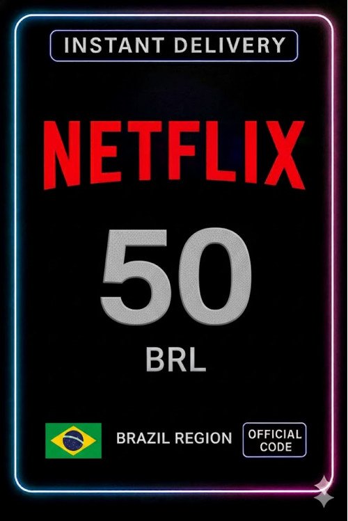 Netflix Gift Card 50 BRL BR