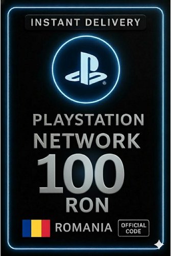 PSN Card Romania - 100 RON