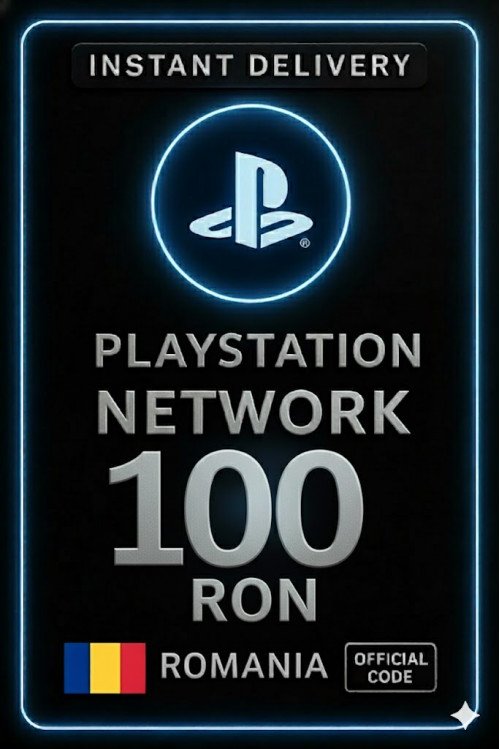 PSN Card Romania - 100 RON