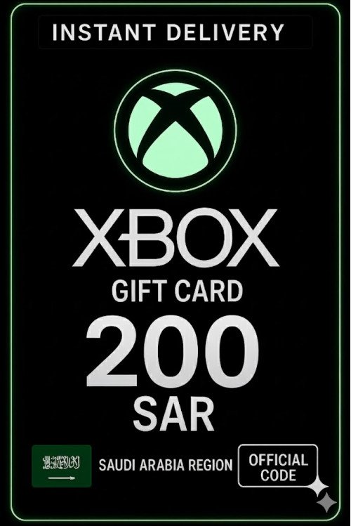 Xbox Live Gift Card Saudi Arabia - 200SAR