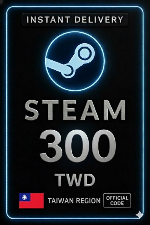 Steam Wallet Taiwan 300 TWD