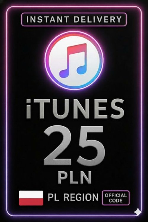 iTunes Gift Card 25 PLN