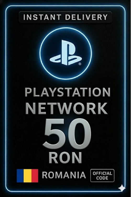 PSN Card Romania - 50 RON
