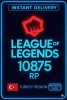 Riot Cash 2450 TRY - 10875 RP (Turkey Server)