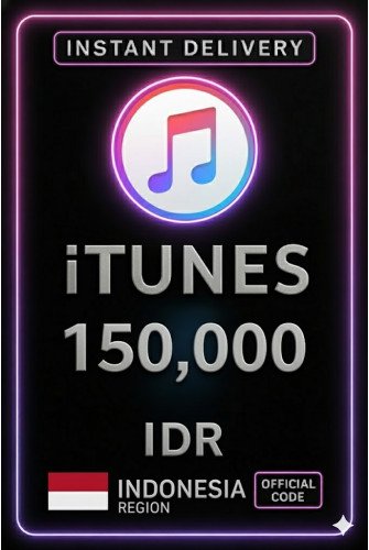 iTunes Gift Card Indonesia - 150.000 IDR