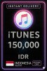 iTunes Gift Card Indonesia - 150.000 IDR