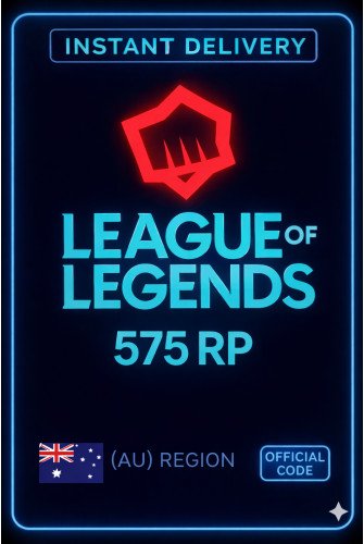 Riot Points - 575 RP (Australia)