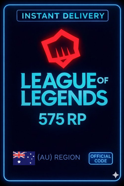 Riot Points - 575 RP (Australia)