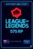 Riot Points - 575 RP (Australia)
