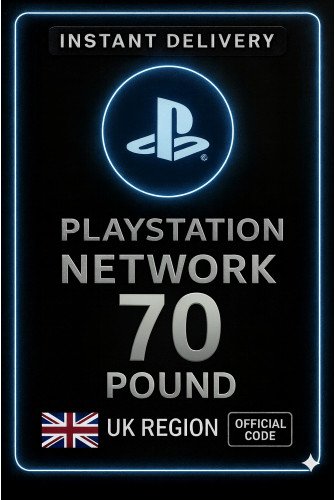 Playstation PSN Card 70 Pound