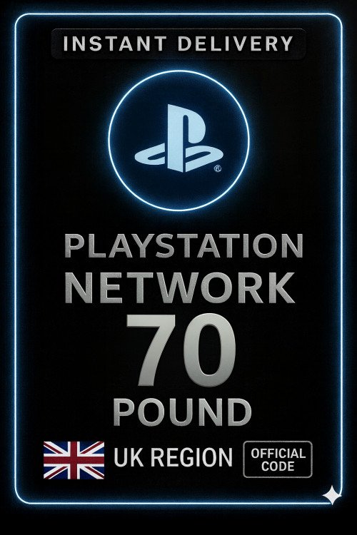Playstation PSN Card 70 Pound