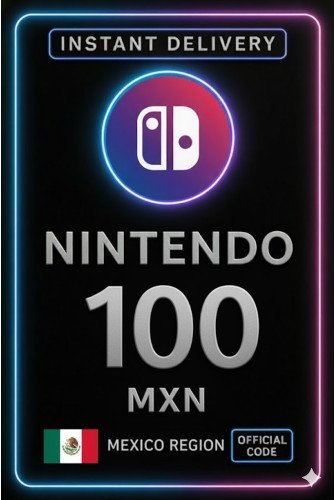 Nintendo eShop Prepaid Card - 100 MXN