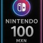 Nintendo eShop Prepaid Card - 100 MXN