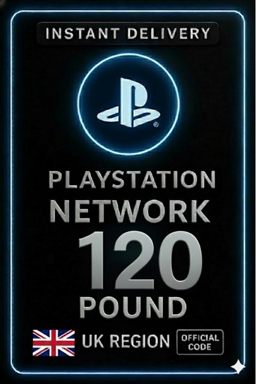 Playstation PSN Card 120 Pound
