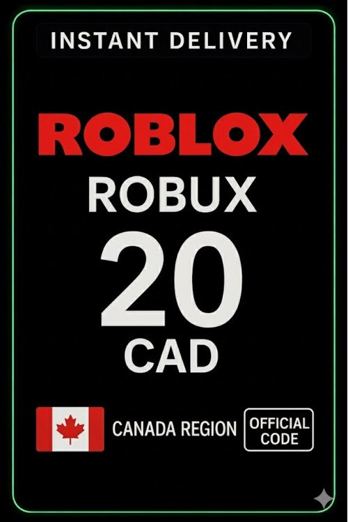 Roblox 20 CAD Game Card (CA)
