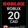 Roblox 20 CAD Game Card (CA)