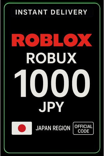Roblox 1000 JPY Game Card (JP)