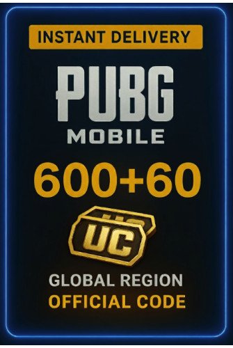 PUBG Mobile - 600+60 UC