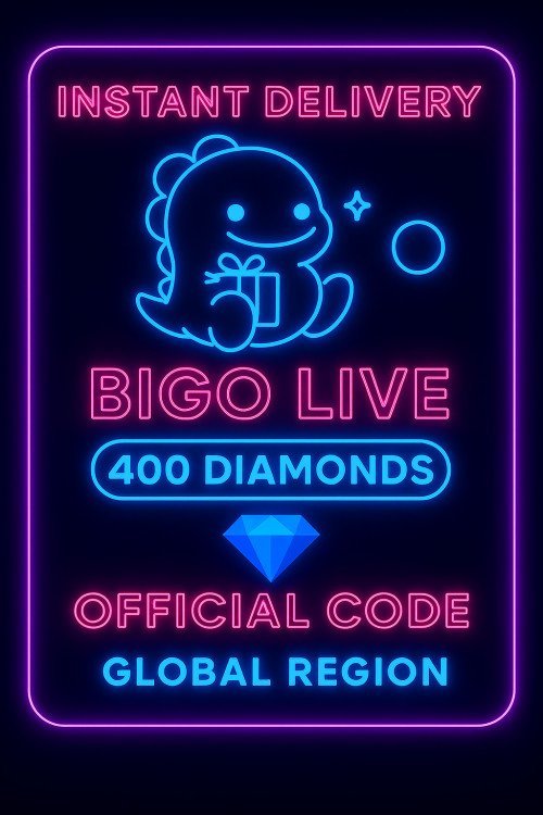 Bigo Live - 400 Diamonds (Global)